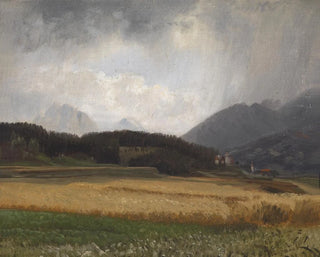 Ambiance pluvieuse sur Igls - Anton Hlaváček — artwork view