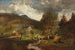 Scene of Prein near Reichenau - Anton Hlaváček — artwork view