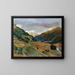 La vallée de Defereggental en Haute-Autriche - Anton Hula — framed artwork on a wall