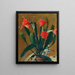 Nature morte avec cactus en fleurs - Anton Hula — framed artwork on a wall