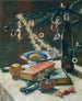 Nature morte sous le sapin de Noël - Anton Hula — artwork view