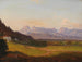 Villa Radetzky and the Kamnik Alps in Carinthia - Anton Karinger — artwork view