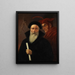 Faust and Mephistopheles - Anton Kaulbach — framed artwork on a wall