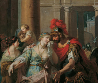 The departure of Hector and Andromache - Anton Kern — artwork view