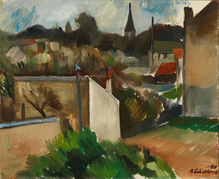 View of a city in France - Anton Lindforss — artwork view