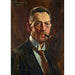 Reproduction of the painting Self-portrait Painting - Anton Marussig