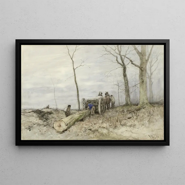 The Mallejan - Anton Mauve — framed artwork on a wall