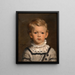 Paul Klob later became a colonel at the age of three - Anton Müller — framed artwork on a wall