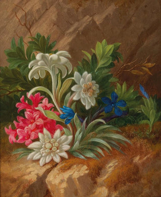 Flowers of the Alps - Anton Mollis — artwork view