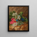 Flowers of the Alps - Anton Mollis — framed artwork on a wall
