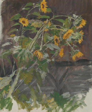 Sunflower Painting - Anton Nowak — artwork view