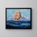 Marine Painting - Anton Otto Fischer — framed artwork on a wall
