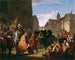 Wenzel asks Rudolf of Habsburg for the body of his father Przemysl Ottokar - Anton Petter — artwork view