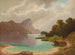View of the Mondsee - Anton Pieck — artwork view
