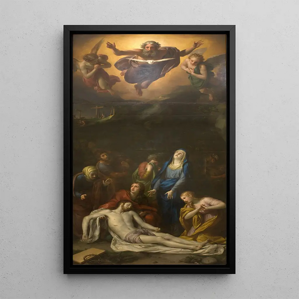 Descente - Anton Raphaël Mengs — framed artwork on a wall