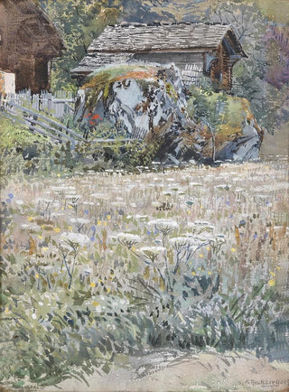 Prairie fleurie à la campagne - Anton Reckziegel — artwork view