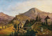 Scene in Salzburg, view of Gaisberg, Nockstein and Kapuzinerberg - Anton Reiffenstuhl — artwork view