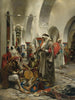 The Souk des étoffes Tunis - Anton Robert Leinweber — artwork view
