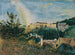 The Weilburg Castle near Baden - Anton Romako — artwork view