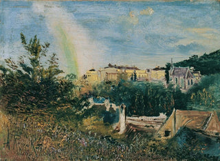The Weilburg Castle near Baden - Anton Romako — artwork view