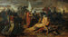 Rodolphe de Habsbourg at the bedside of Přemysl Ottokar, King of Bohemia - Anton Romako — artwork view