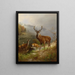 Rotwild - Anton Schmitz — framed artwork on a wall