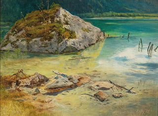 Impression of Lake Attersee - Anton Schrödl — artwork view