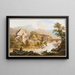 Pont de Dornach - Anton Winterlin — framed artwork on a wall
