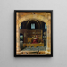 Saint Jerome in his study - Antonello da Messina — framed artwork on a wall