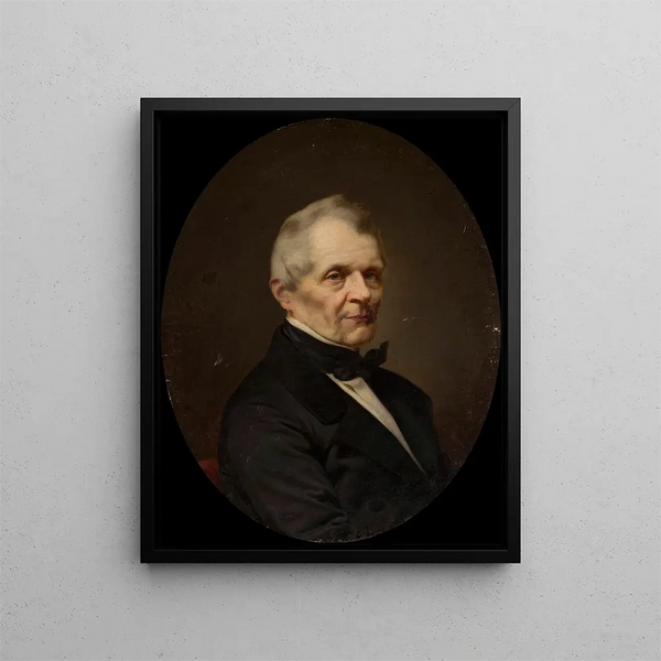 Portrait of Rafał Hadziewicz - Antoni Murzynowski — framed artwork on a wall