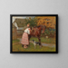 The Departure - Antoni Piotrowski — framed artwork on a wall
