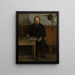 In a tavern - Antoni Piotrowski — framed artwork on a wall