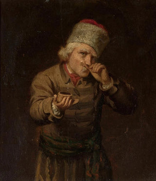 Peasant taking a pinch of tobacco - Antoni Piotrowski — artwork view