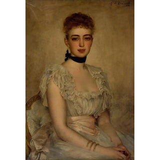 Portrait Painting of Eleanor Garnier Hewitt - Antonia de Banuelos Thorndike — artwork view