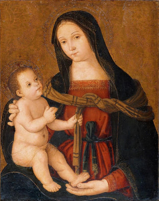 Virgin and Child - Antoniazzo Romano — artwork view