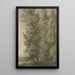 Reproduction of the painting of tall pines at the edge of a forest - Antonie Waterloo