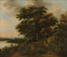 Landscape painting wooded - Antonie Waterloo — artwork view