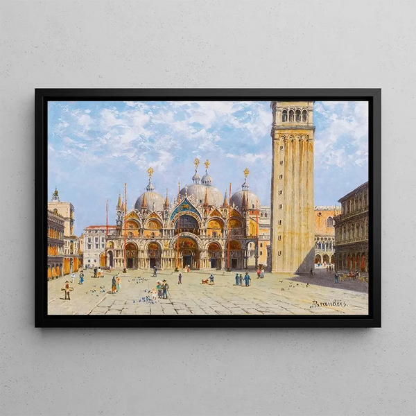 Basilica Saint-Marc - Antonietta Brandeis — framed artwork on a wall