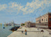 Figures au Molo avec la Libreria, la Punta della Dogana et Santa Maria della Salute au-delà - Antonietta Brandeis — artwork view