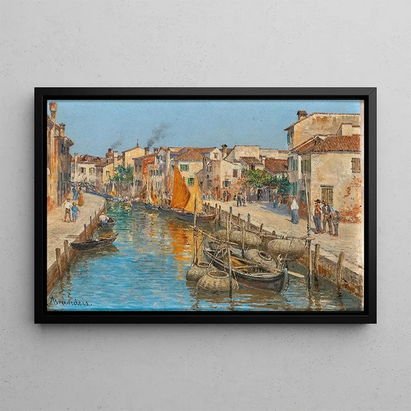 Venice - Antonietta Brandeis — framed artwork on a wall