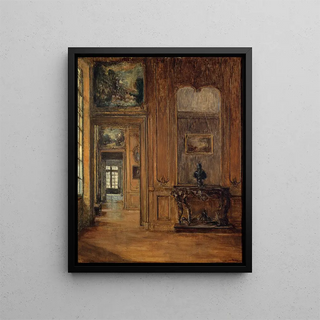 Muse Carnavalet salle des chevins - Antonin Bossu — framed artwork on a wall