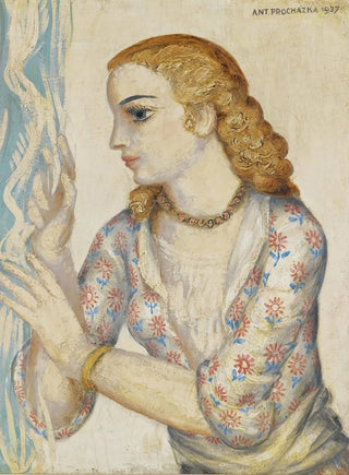By the Window - Antonín Procházka — artwork view