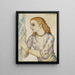 By the Window - Antonín Procházka — framed artwork on a wall