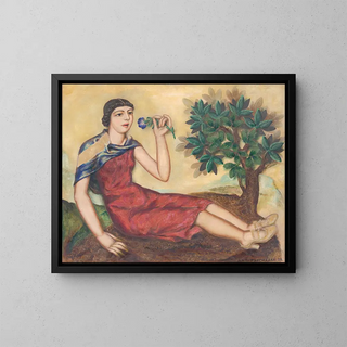 In Spring - Antonín Procházka — framed artwork on a wall