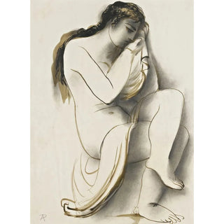 Nude with Drapery - Antonín Procházka — artwork view