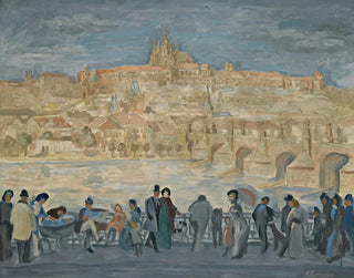 View of Prague Castle - Antonín Procházka — artwork view