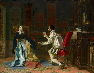 "Tasse lit sa Jérusalem délivrée" by Antonio Barzaghi-Cattaneo — artwork view