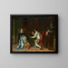 "Tasse lit sa Jérusalem délivrée" by Antonio Barzaghi-Cattaneo — framed artwork on a wall