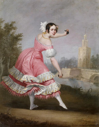 a bolero dancer - Antonio Cabral Bejarano — artwork view