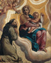 The Virgin and Child with Saint Francis - Antonio Carracci — artwork view